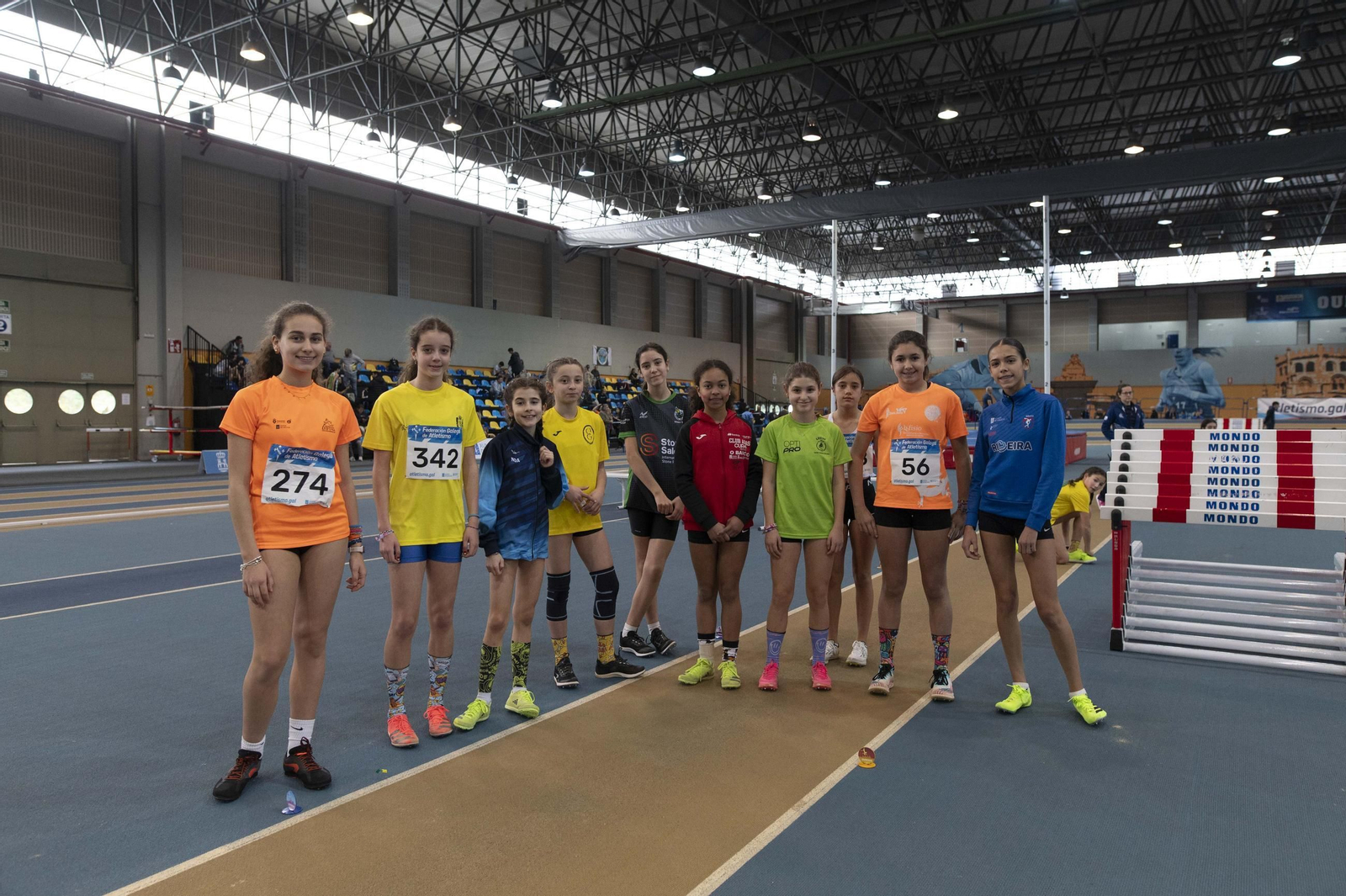 Galería | La cantera del atletismo gallego brilla y disfruta en Expourense