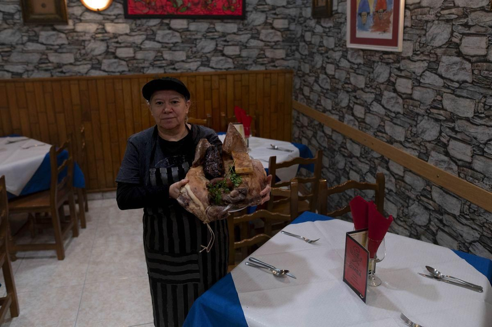 Domi Carballo es la cocinera del restaurante Bimba.