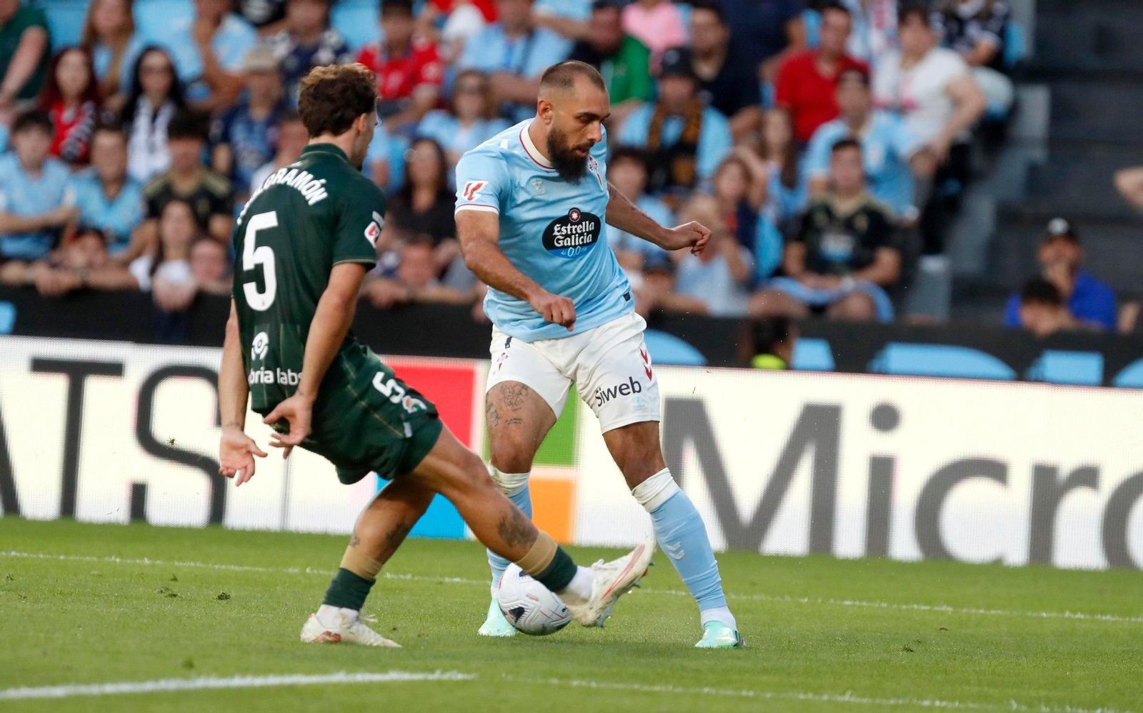 Galería | El partido entre Celta y Racing de Santander, en imágenes