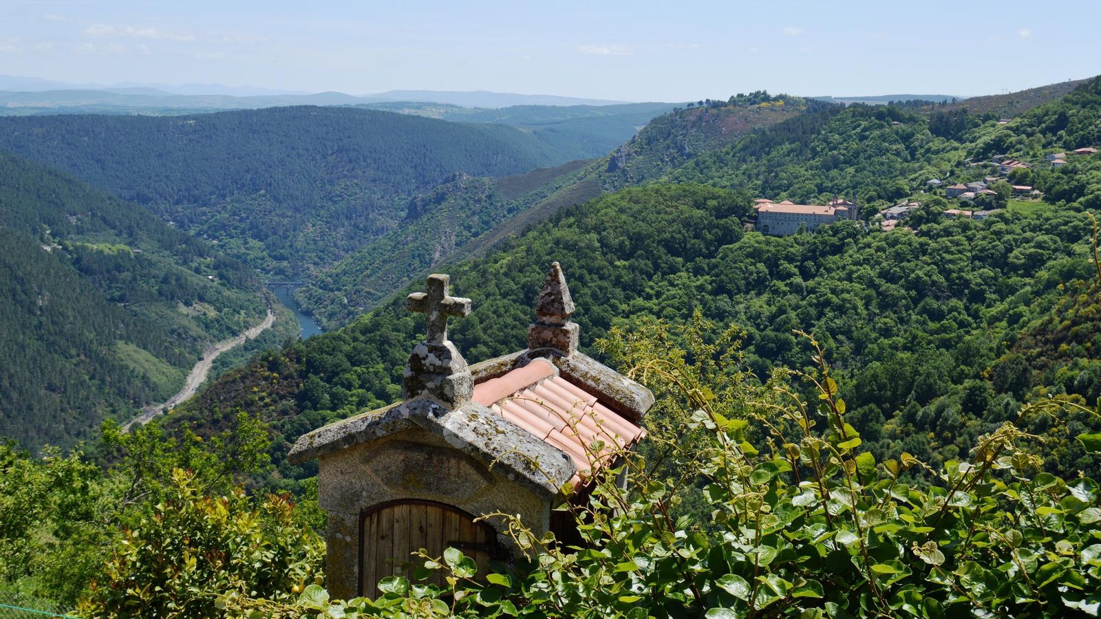 Bosques caducifolios na banda ourensá