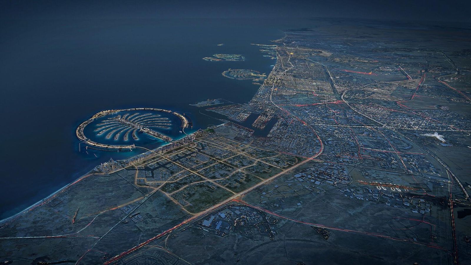 Palm Jebel Ali, nuevo desarrollo inmobiliario en Dubái