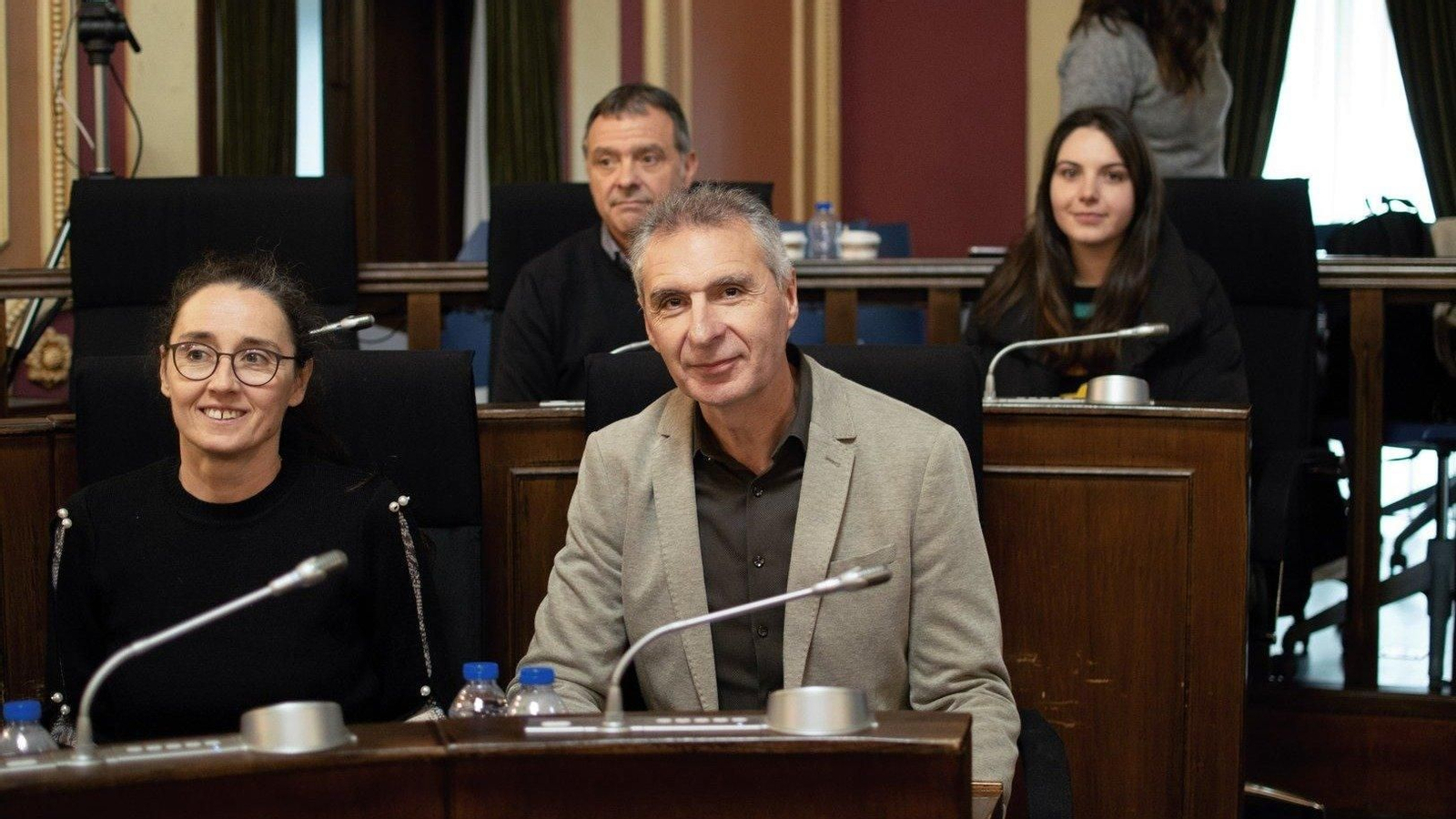 Rhut Reza, Luís Seara, Xosé Manuel Puga e Erea Blanco