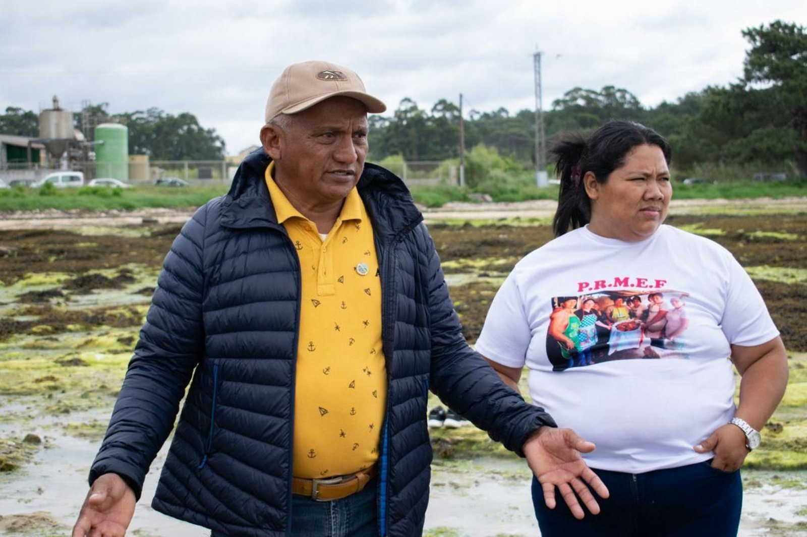 Modesto Ochoa y Sandra Reyes compartieron su experiencia como activististas en Galicia.