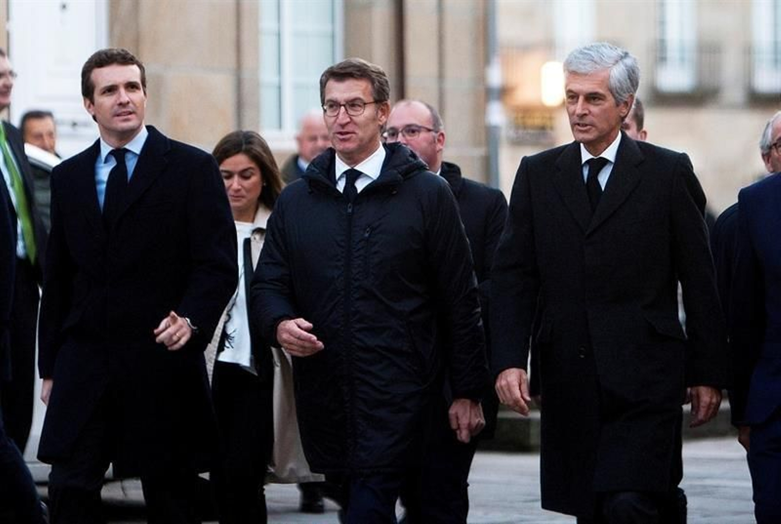 Funeral por el padre de Mariano Rajoy