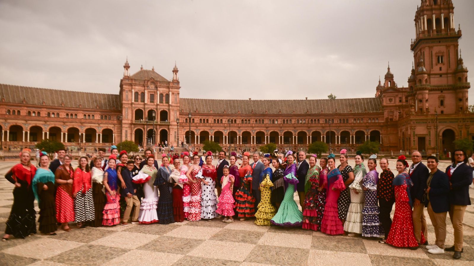 El Grupo de Curitiba durante su estancia cultural en Sevilla