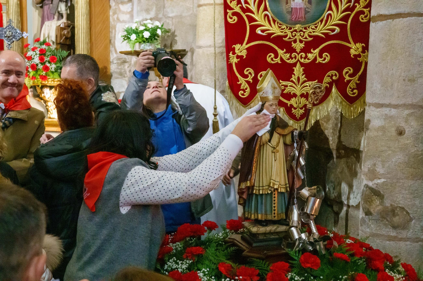 Galería | Bembrive celebra San Blas, la gran romería invernal de Vigo