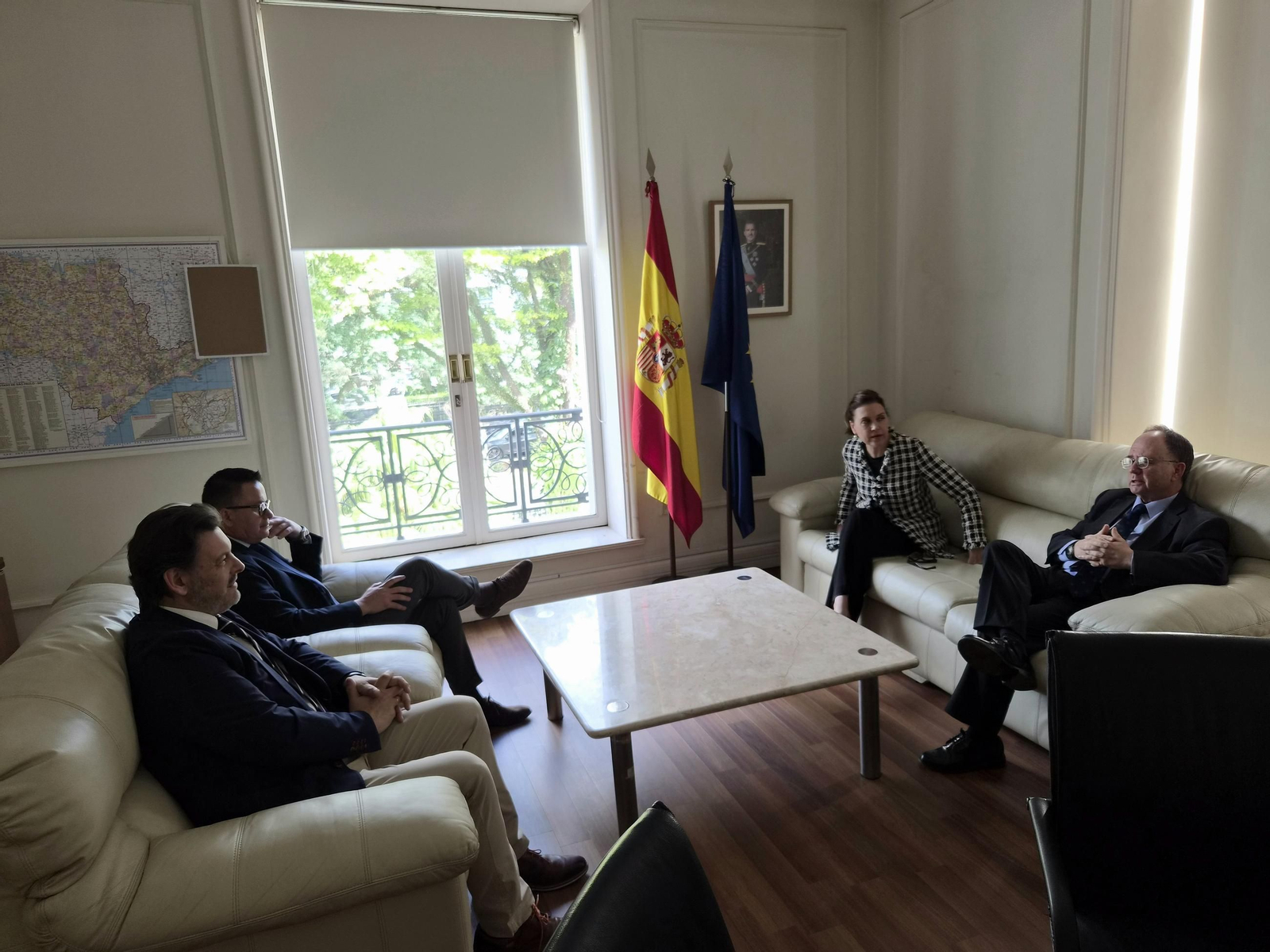 Reunión de las autoridades de la Xunta en el Consulado General de España en Brasil