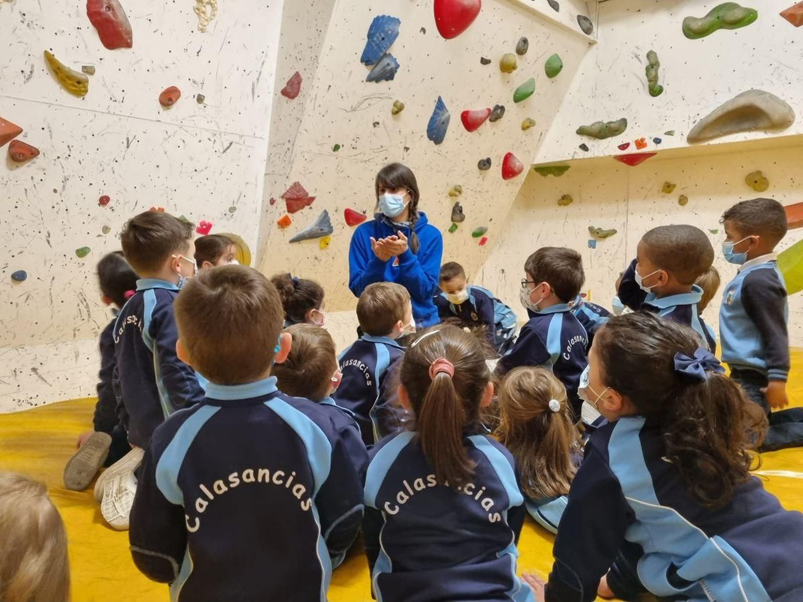 La visita se enmarca en el proyecto “Las Olimpiadas”.