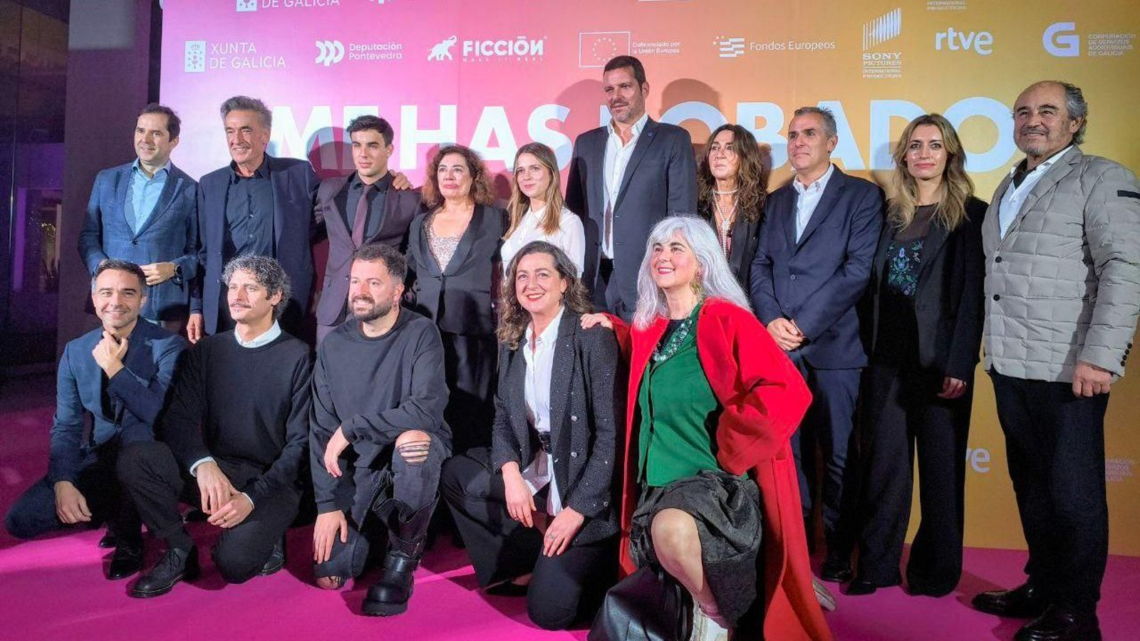 El Museo de Pontevedra acogió ayer un multitudinario estreno en exclusiva de la película “Me has robado el corazón”.