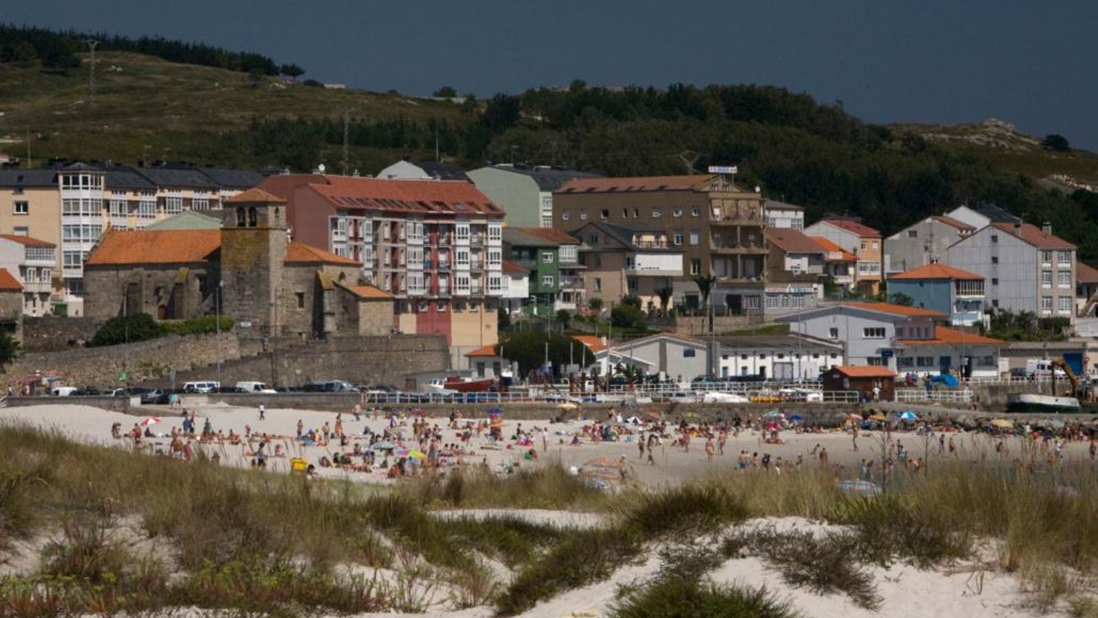 Playa de Laxe, A Coruña.