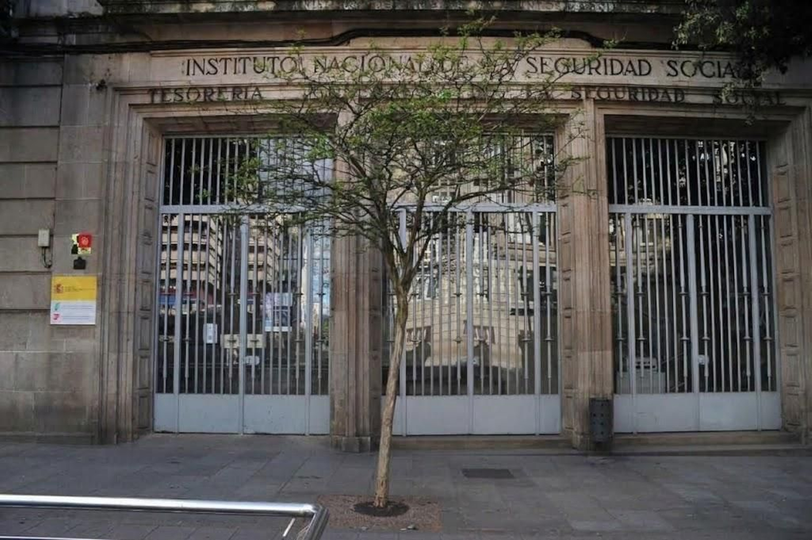 La sede de la Seguridad Social en Ourense