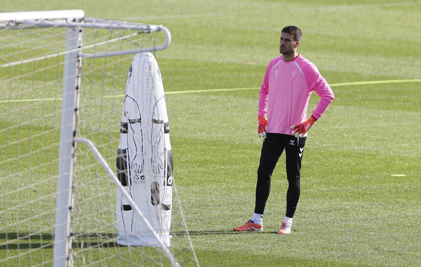 Galería | El Celta entrena en Afouteza antes del partido contra el Barcelona