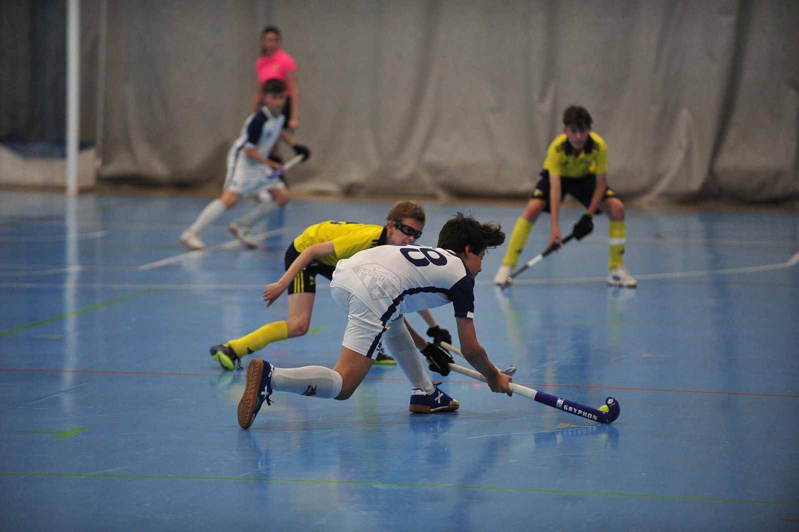 Galería | El hockey sala ourensano infantil brilla en casa