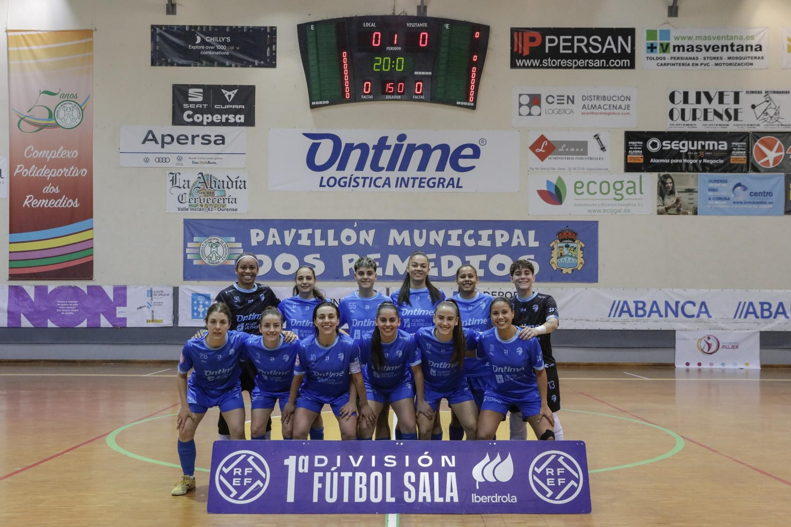 Galería | Ourense Ontime cae ante el líder