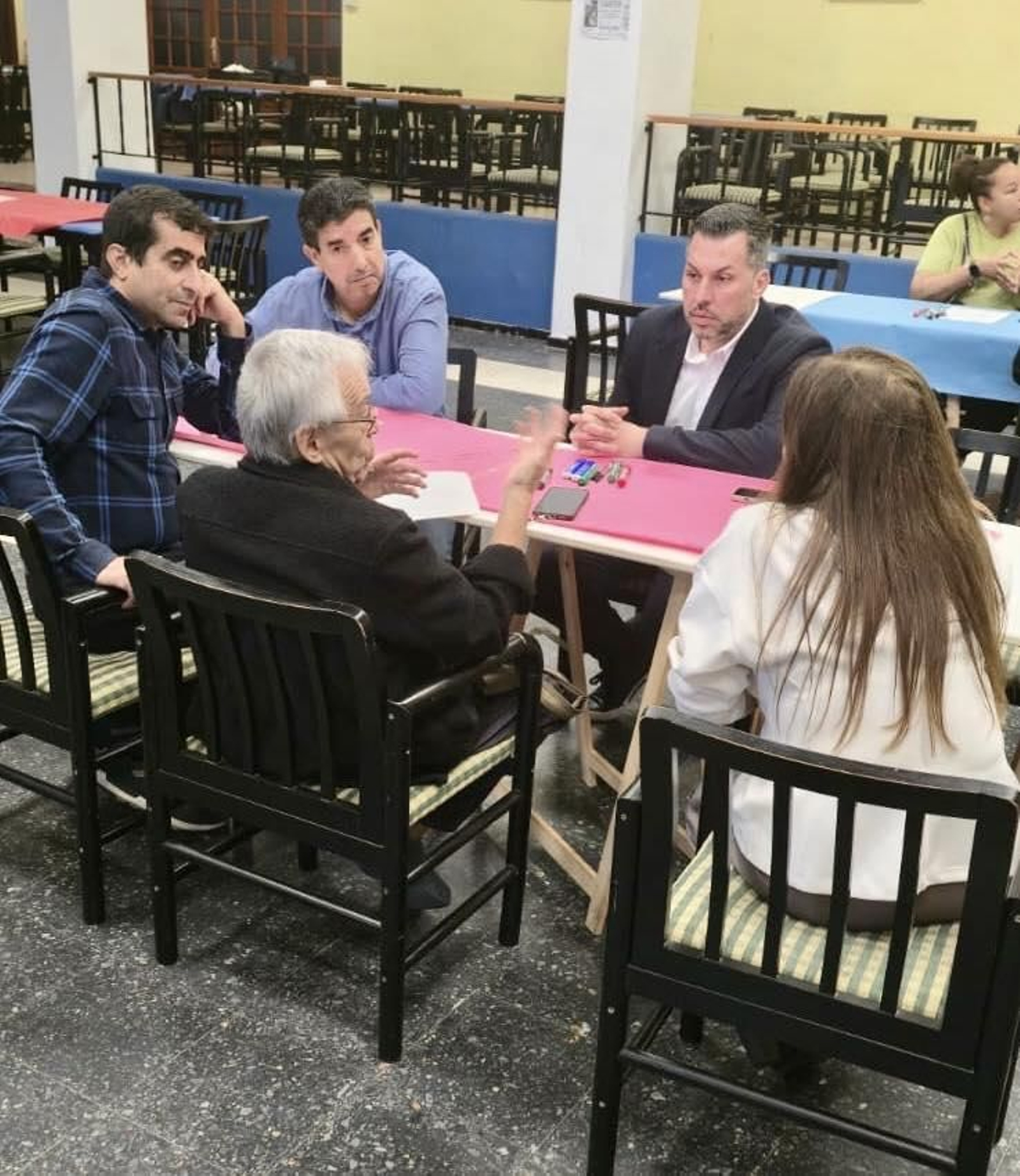 José Tellez durante el encuentro