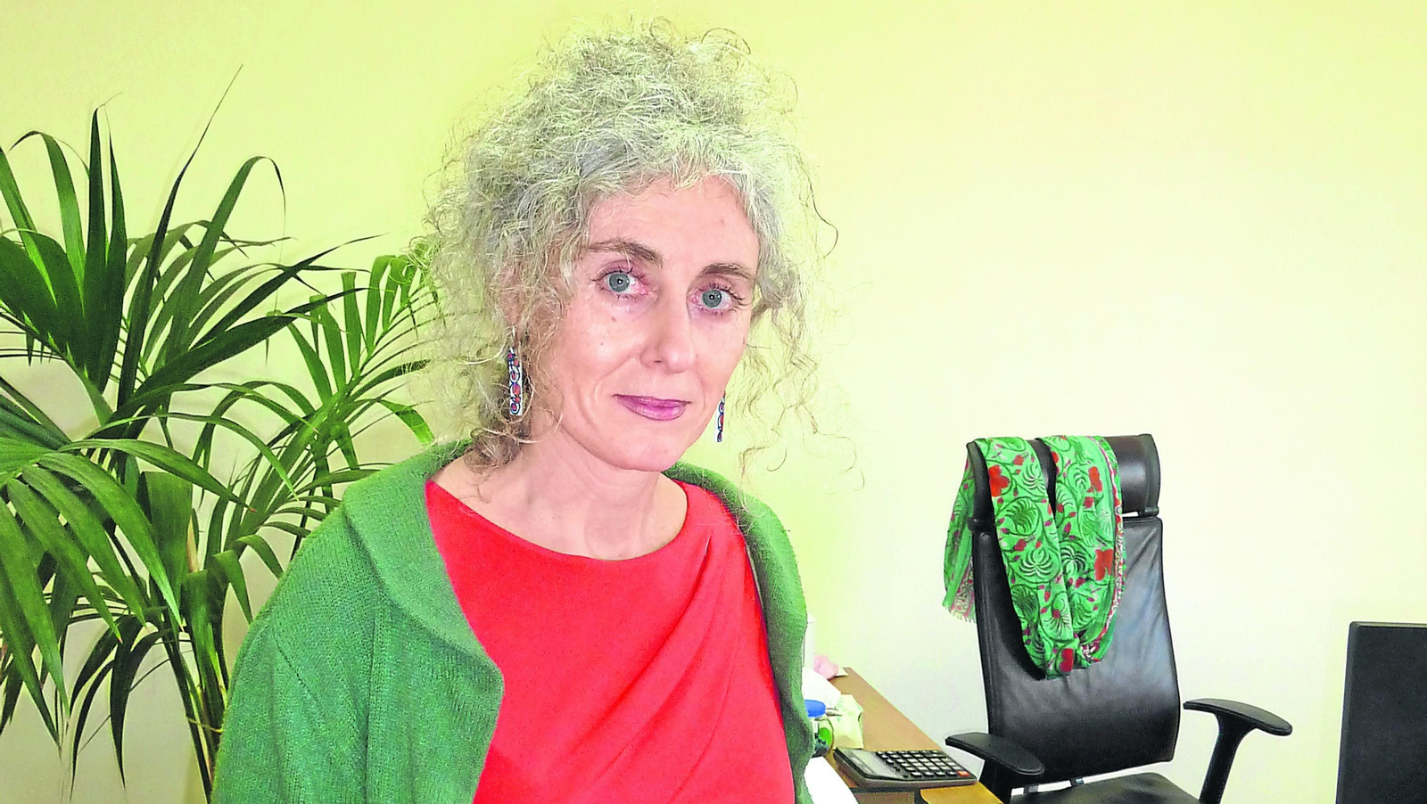 Isabel Peña-Rey, en su despacho de la AESAN.