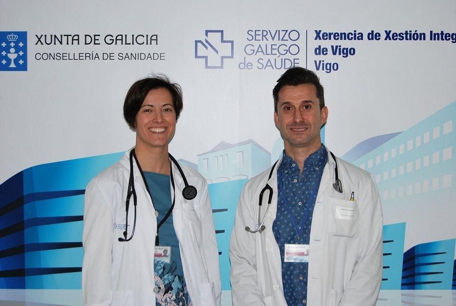 Maita Maza Vera es la jefa de Unidad y Ángel Pichel es el nuevo coordinador de Urgencias.