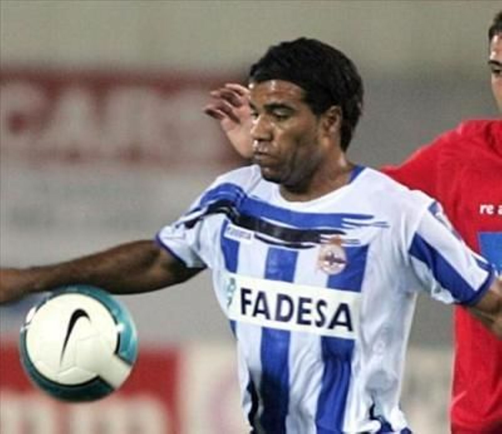 El delantero del Deportivo de La Coruña Rodolfo Bodipo