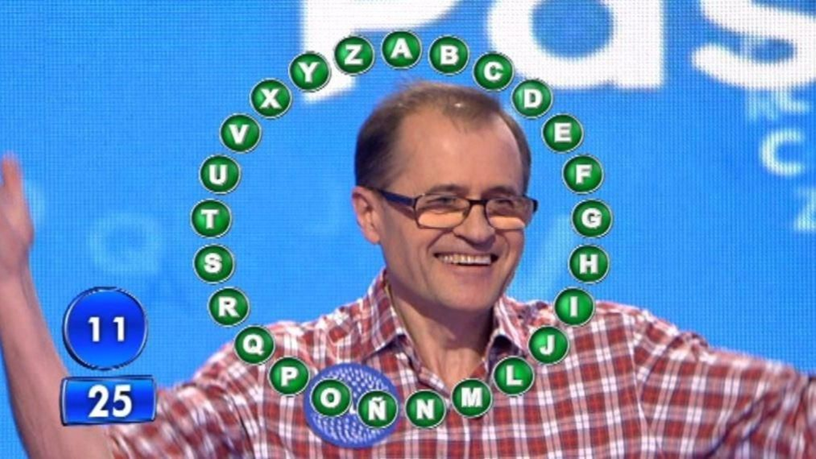Julio Escartín concursante de Pasapalabra.