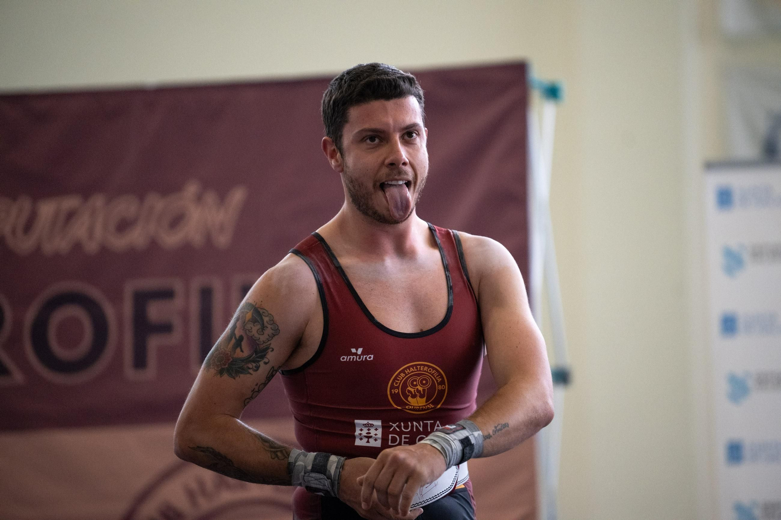 Galería | La halterofilia ourensana disputa la segunda jornada de la liga provincial