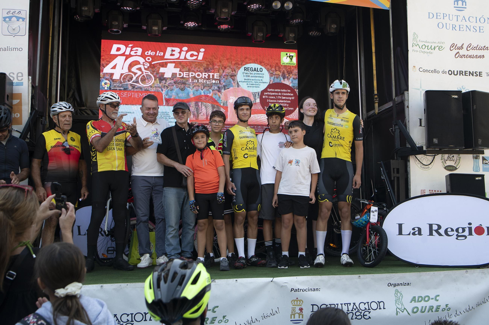 Galería | Ourense disfruta de un Día da Bici con sol, ambiente familiar y regalos