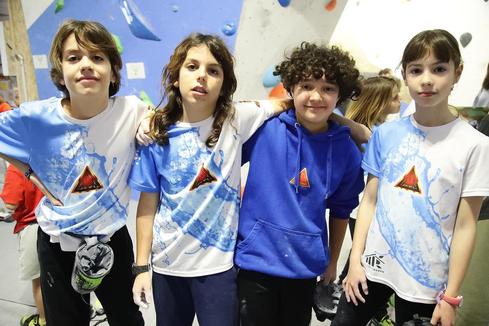 Galería | Así se vivió la primera prueba de la Liga Asesou de Escalada, en imágenes