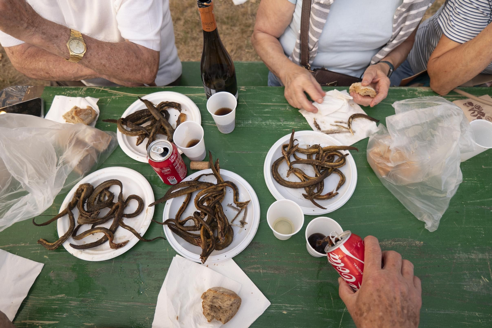 Galería | 700 kilos de sabor y anguilas para mantener viva la Festa da Anguía, en fotos