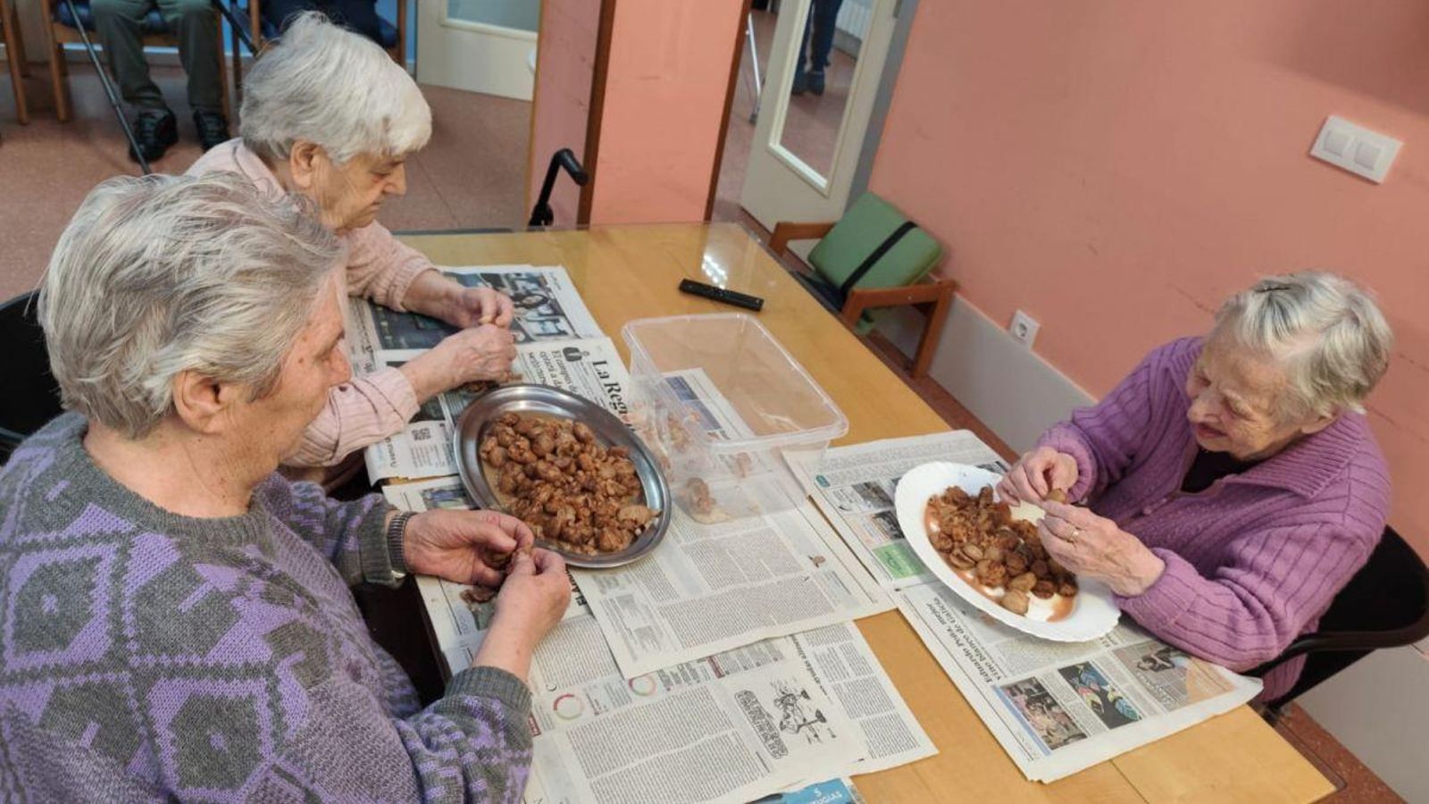O magosto é unha festa de comunidade.