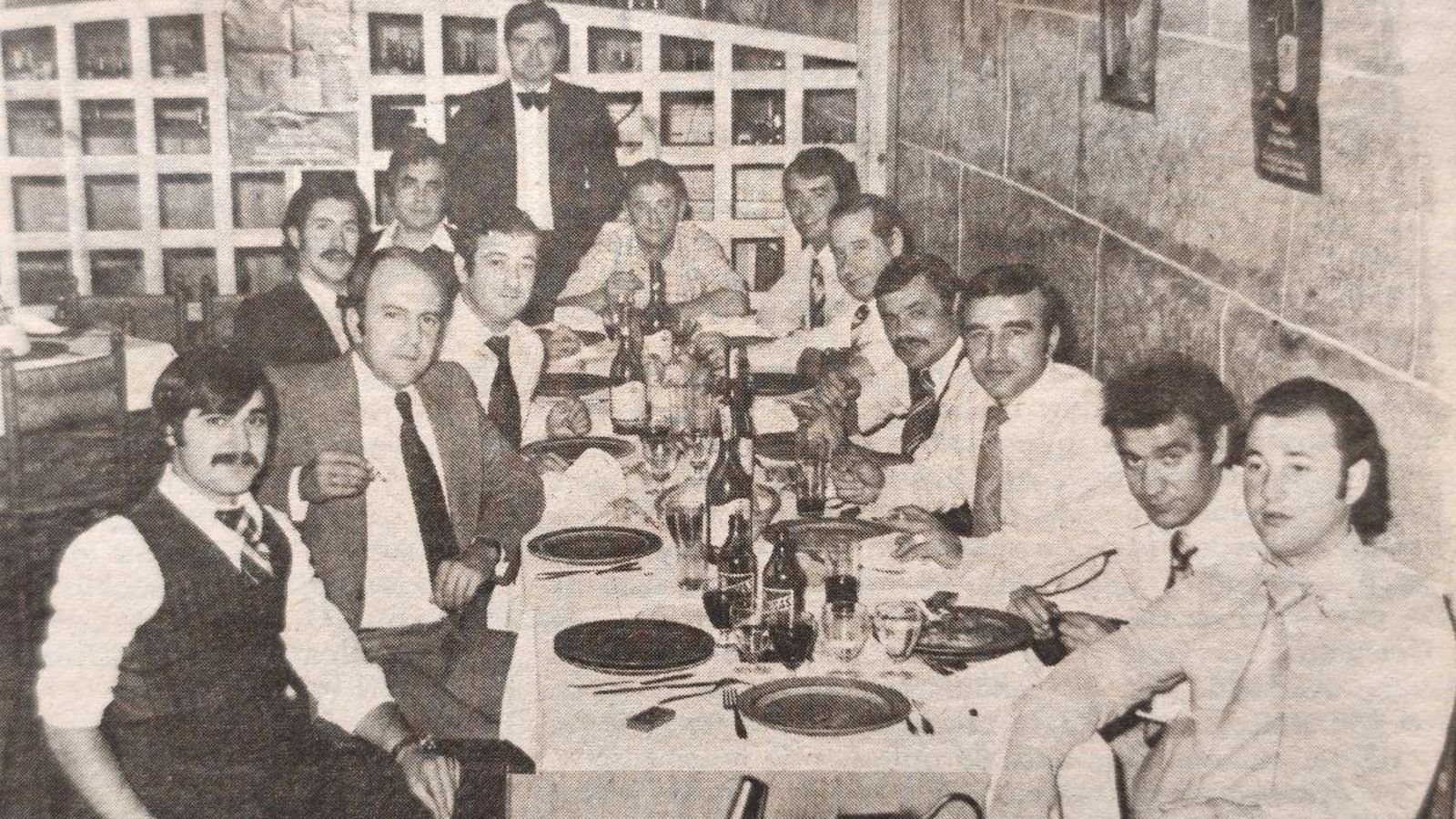 Los integrantes de la nueva peña “Privilegio del Rey Sancho”.