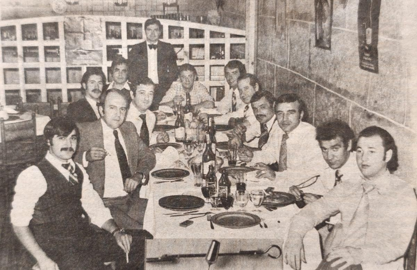 Los integrantes de la nueva peña “Privilegio del Rey Sancho”.