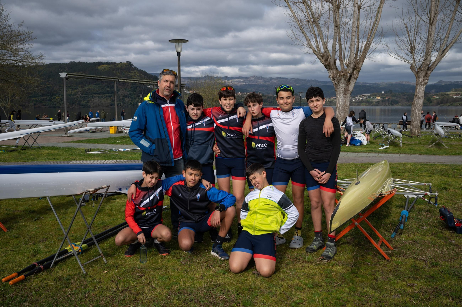 Galería | La Liga Gallega de Remo arranca la temporada en Castrelo de Miño