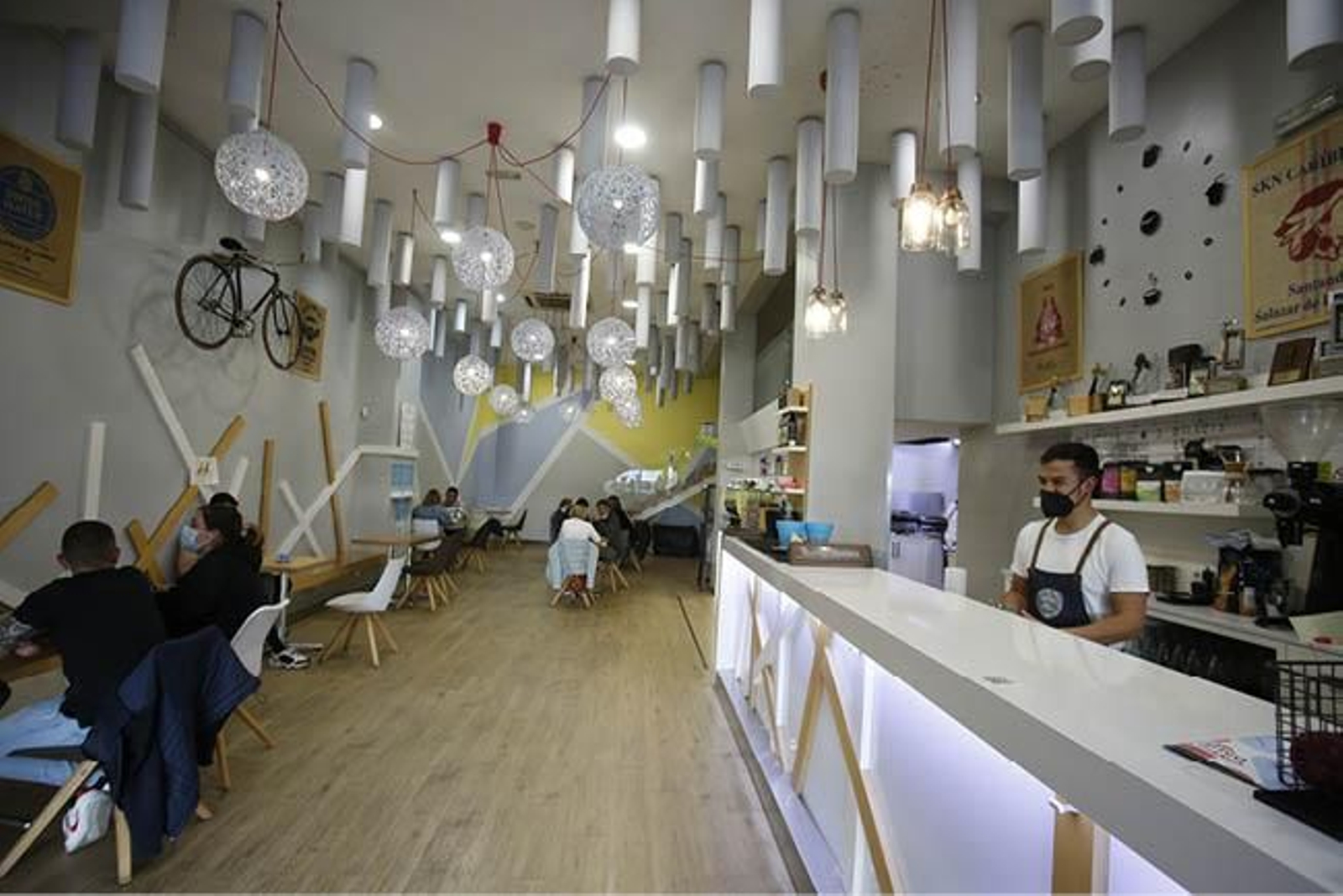 La cafetería Coffee Land, en la calle Serafín Avendaño.