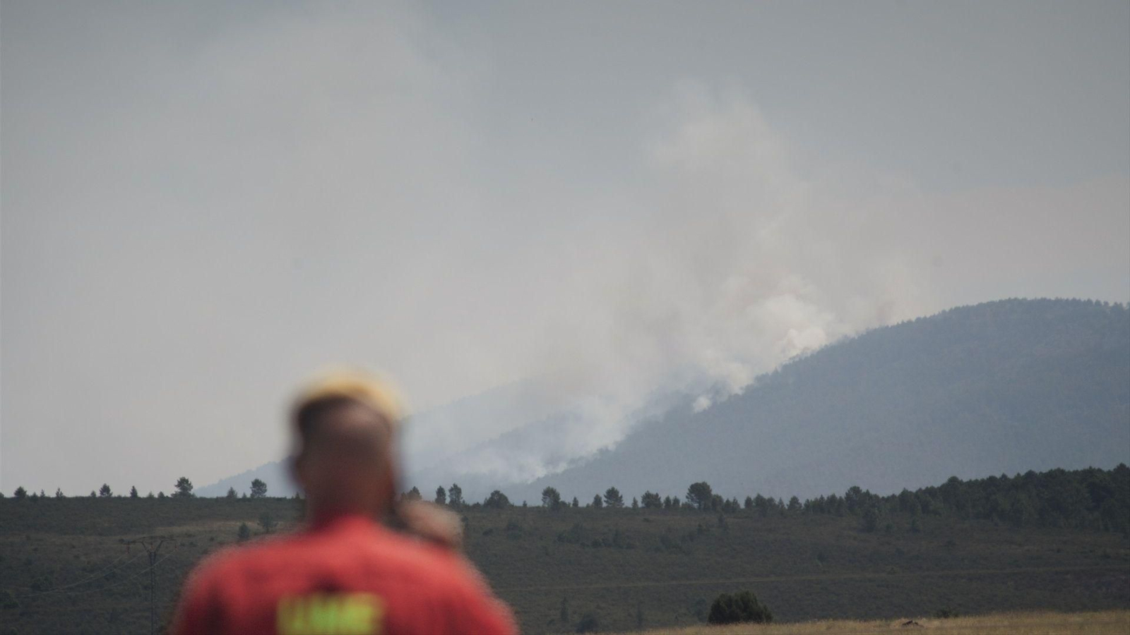 El incendio forestal de La Mierla (Guadalajara), con unas 32.000 hectáreas calcinadas, es ya el segundo mayor incendio de la historia de España.