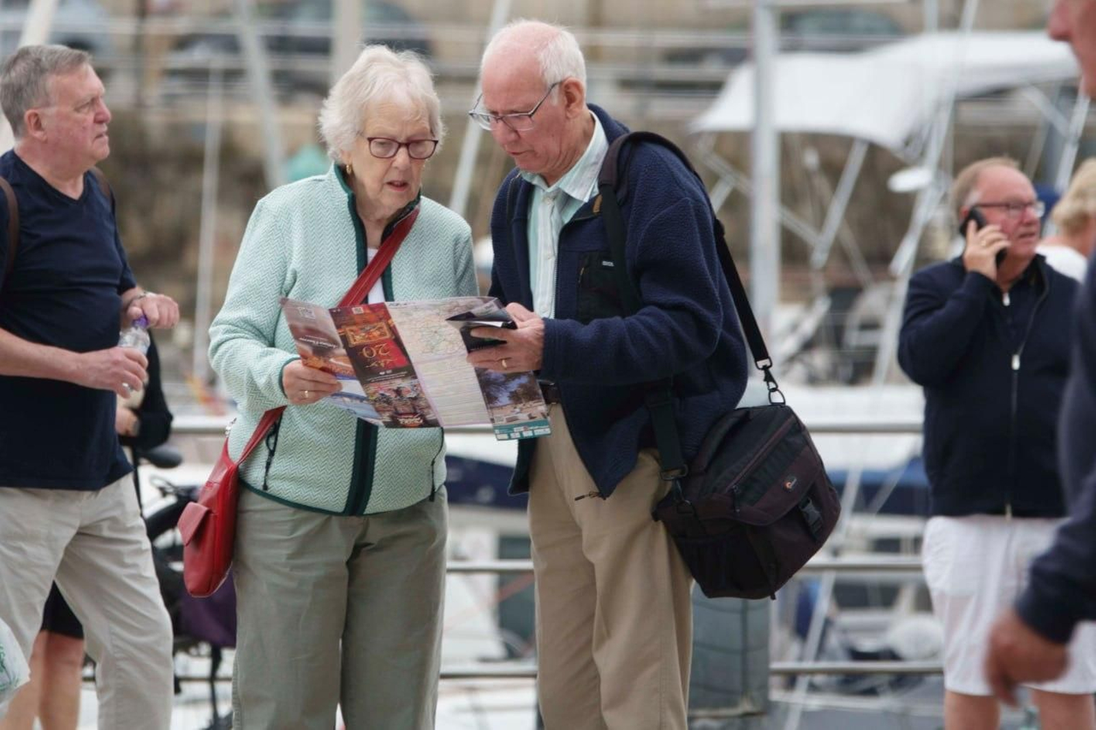 Galería | Vigo recibe una marea de cruceristas británicos