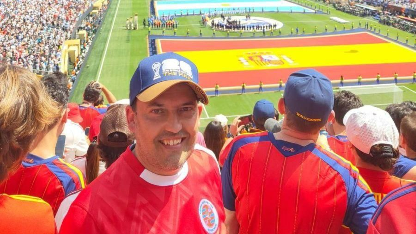 El ourensano Jorge Paz en la final del Mundial.