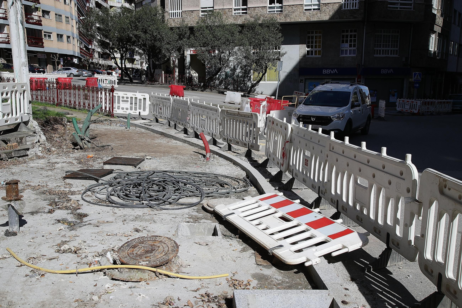Galería | Así se encuentra la Avenida de Portugal tras la paralización de las obras