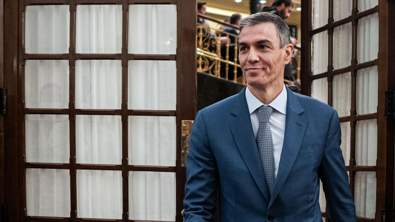 El presidente del Gobierno, Pedro Sánchez