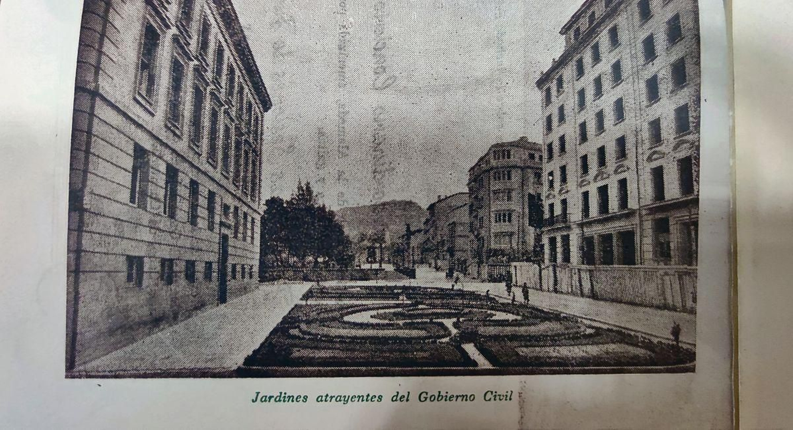 Foto de 1955 incluida en el programa de ese año.