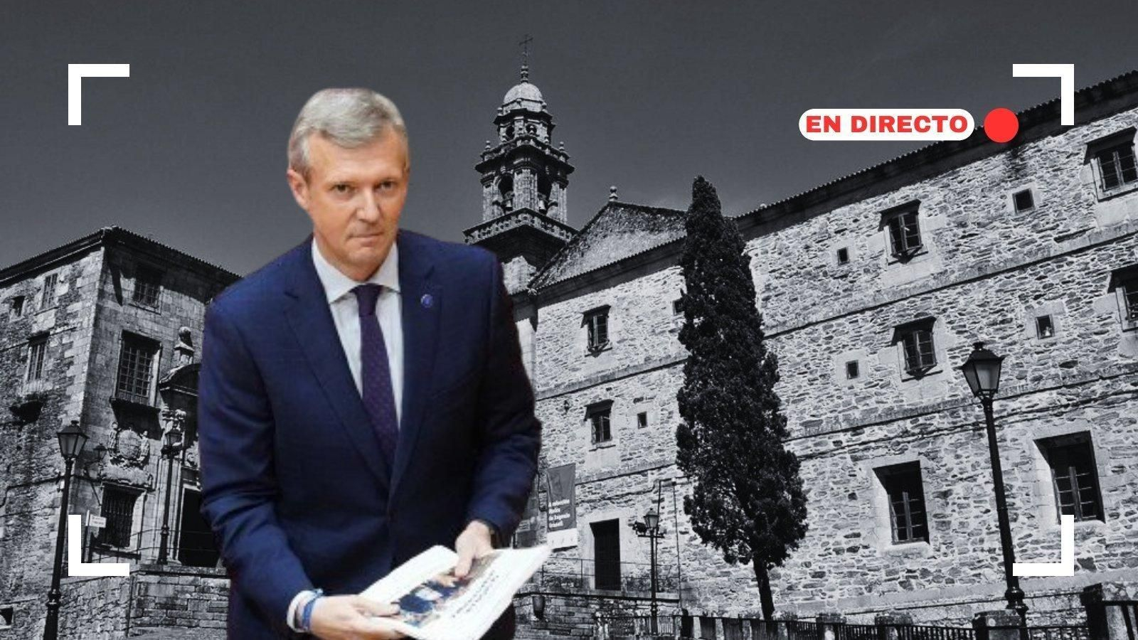 Directo toma de posesión de Rueda como presidente de la Xunta.