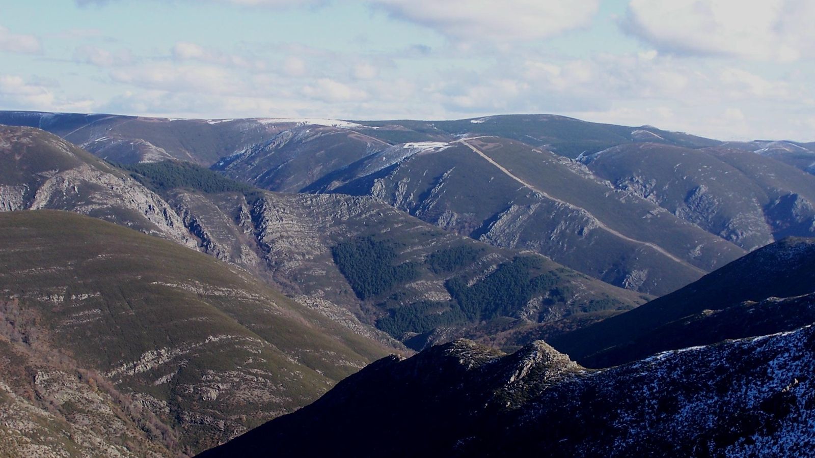 Encontro da Serra de Queixa co Invernadoiro.