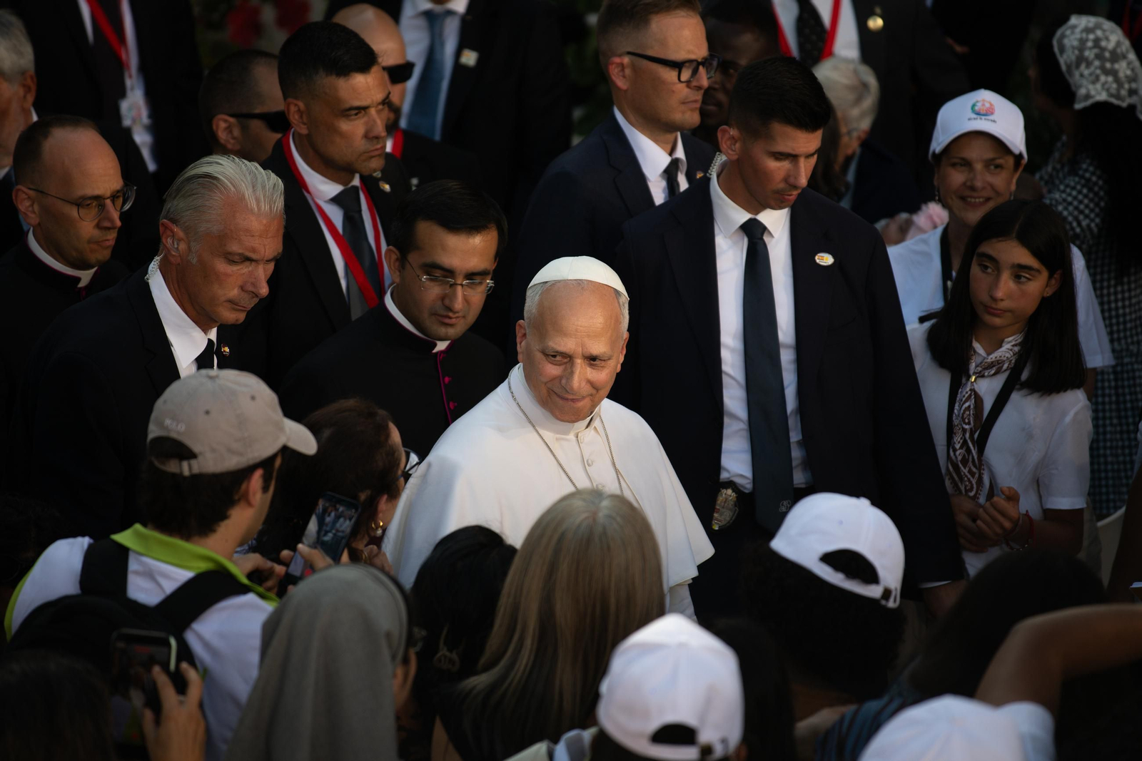 Galería | La primera jornada de la visita del papa León XIV a Madrid