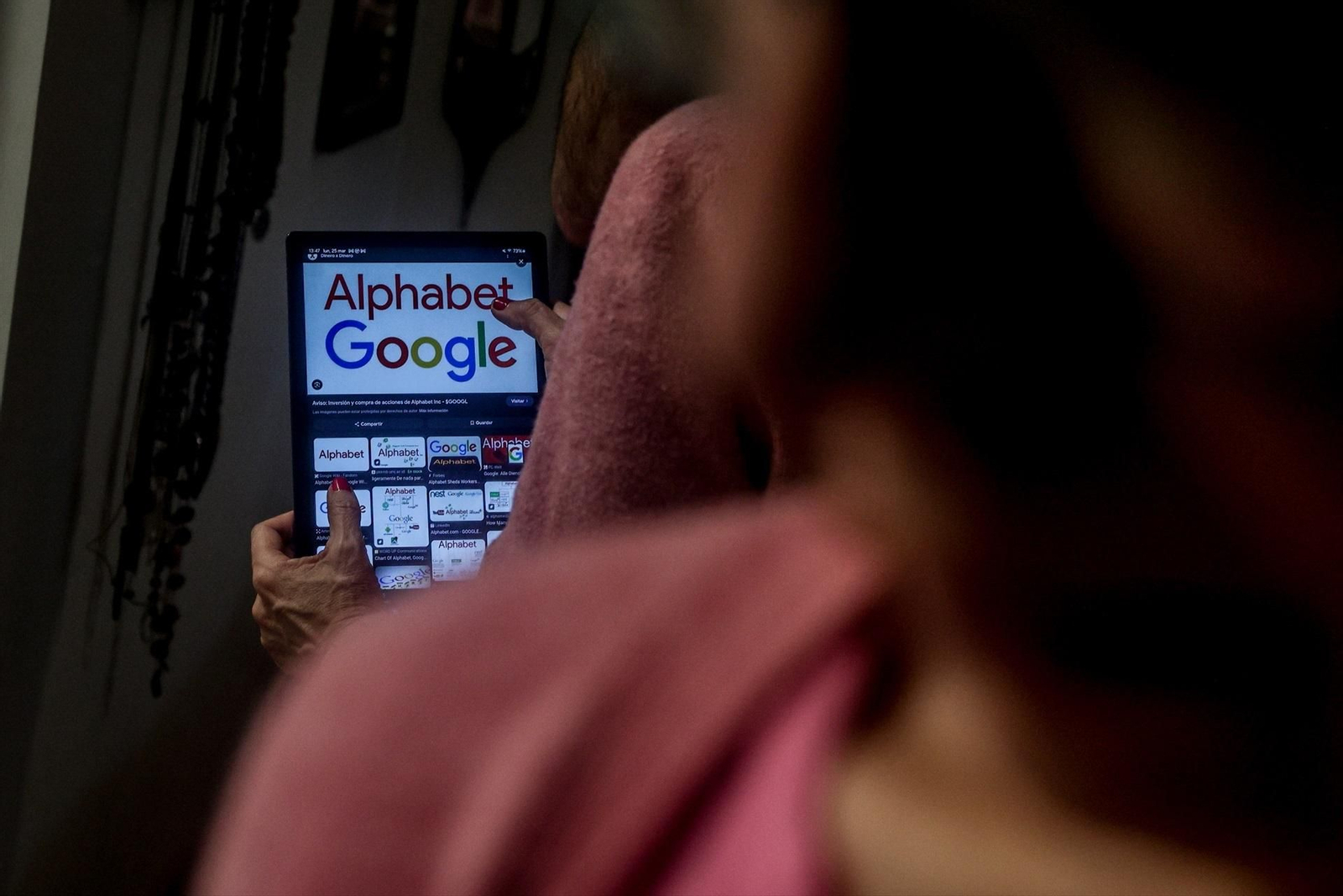 Imagen de recurso sobre Alphabet, la matriz de Google