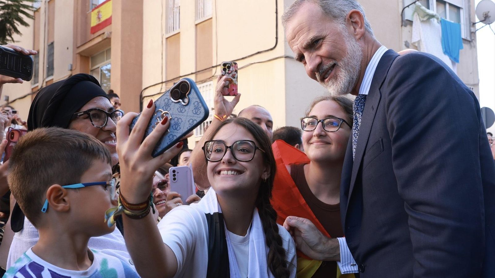El rey Felipe VI en Ceuta