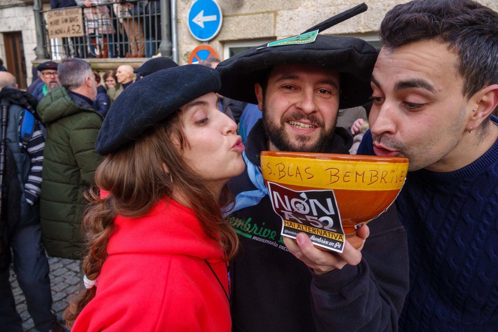 Galería | Bembrive celebra San Blas, la gran romería invernal de Vigo