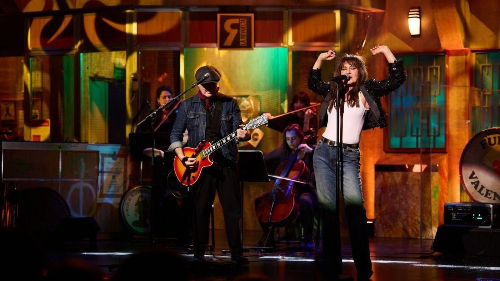 Amaral en La Revuelta.