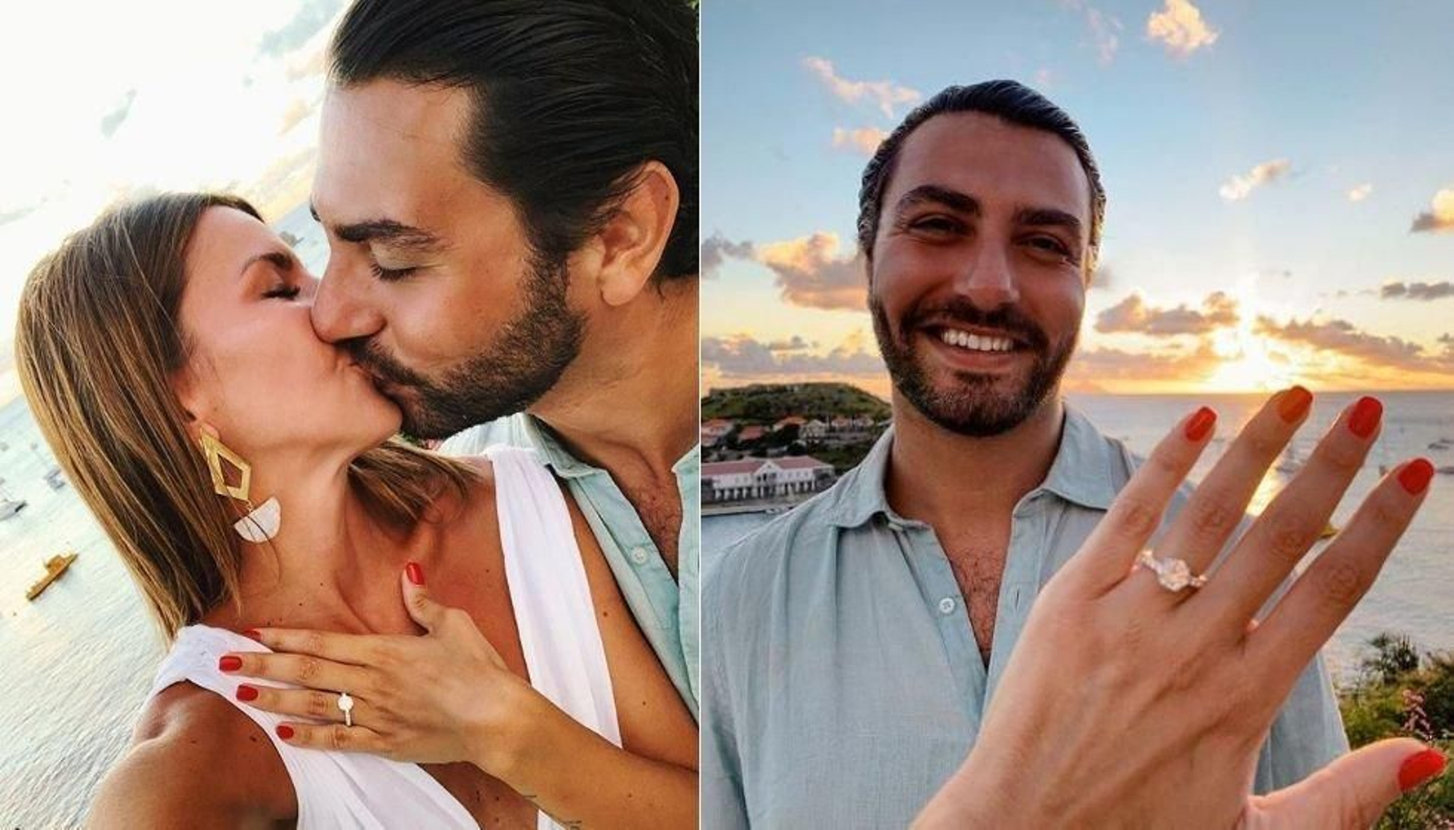 La pareja, y el anillo, ayer