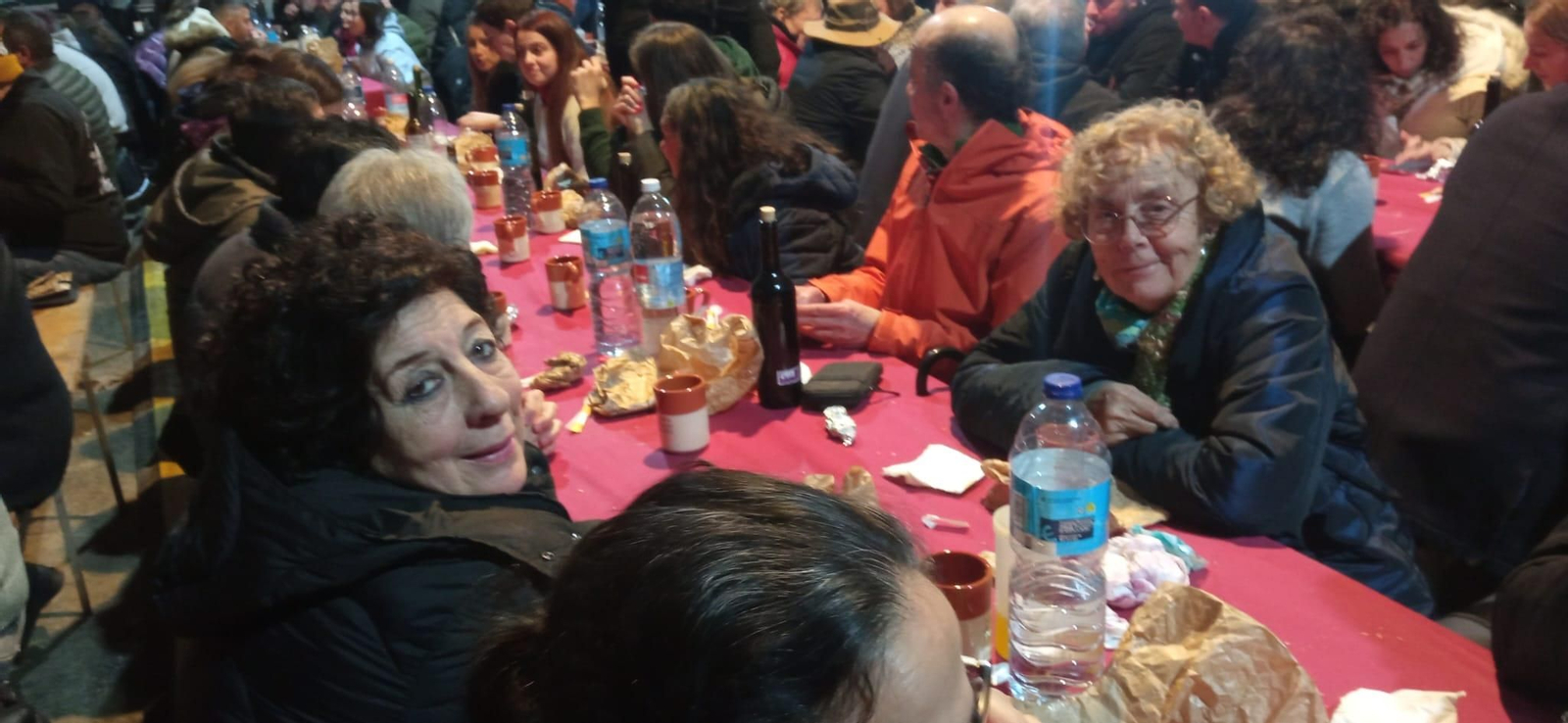 Galería | Cocido para combatir la borrasca Ingrid en Piñeiro