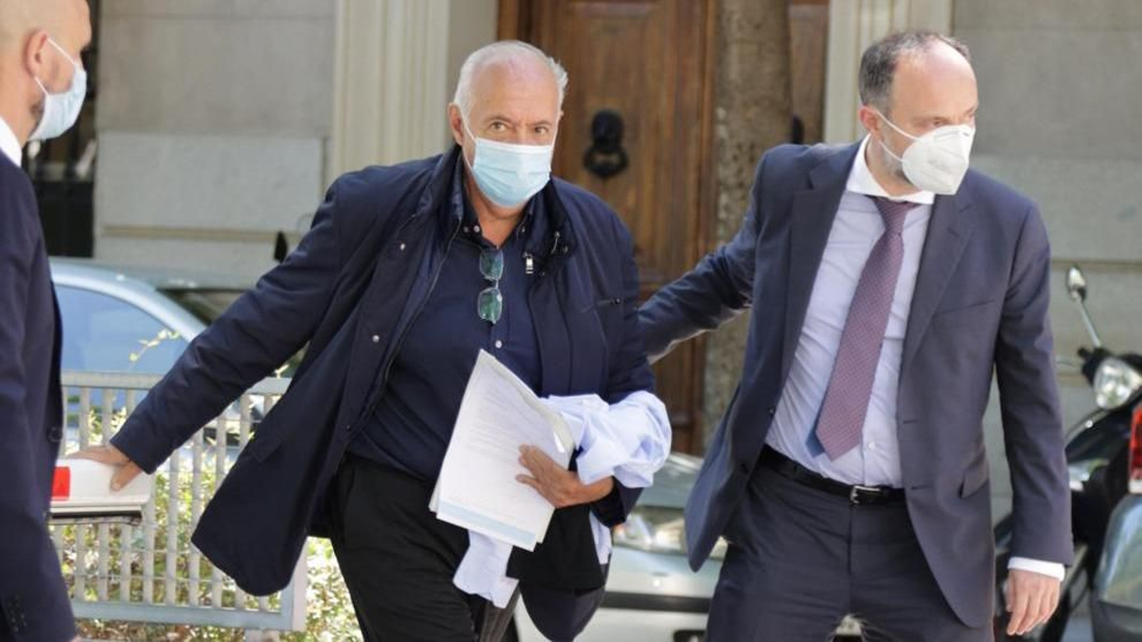 José Luis Moreno, a su salida de la Audiencia Nacional.