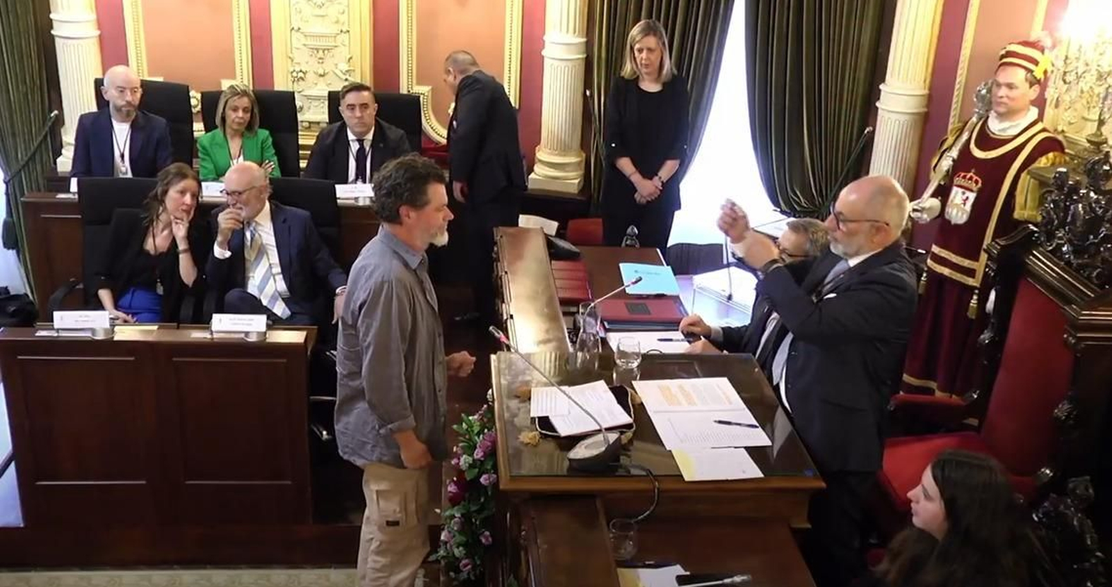 Rafa Cachafeiro con Paco Rodríguez