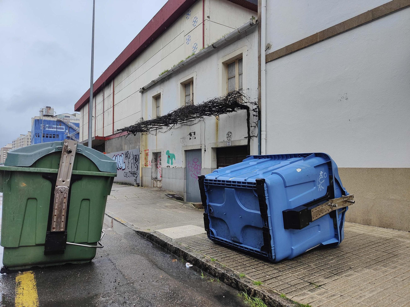 GALERÍA | Los estragos de la borrasca Herminia en Vigo
